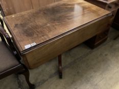 A Regency mahogany Pembroke breakfast table, width 100cm, depth 60cm, height 69cm