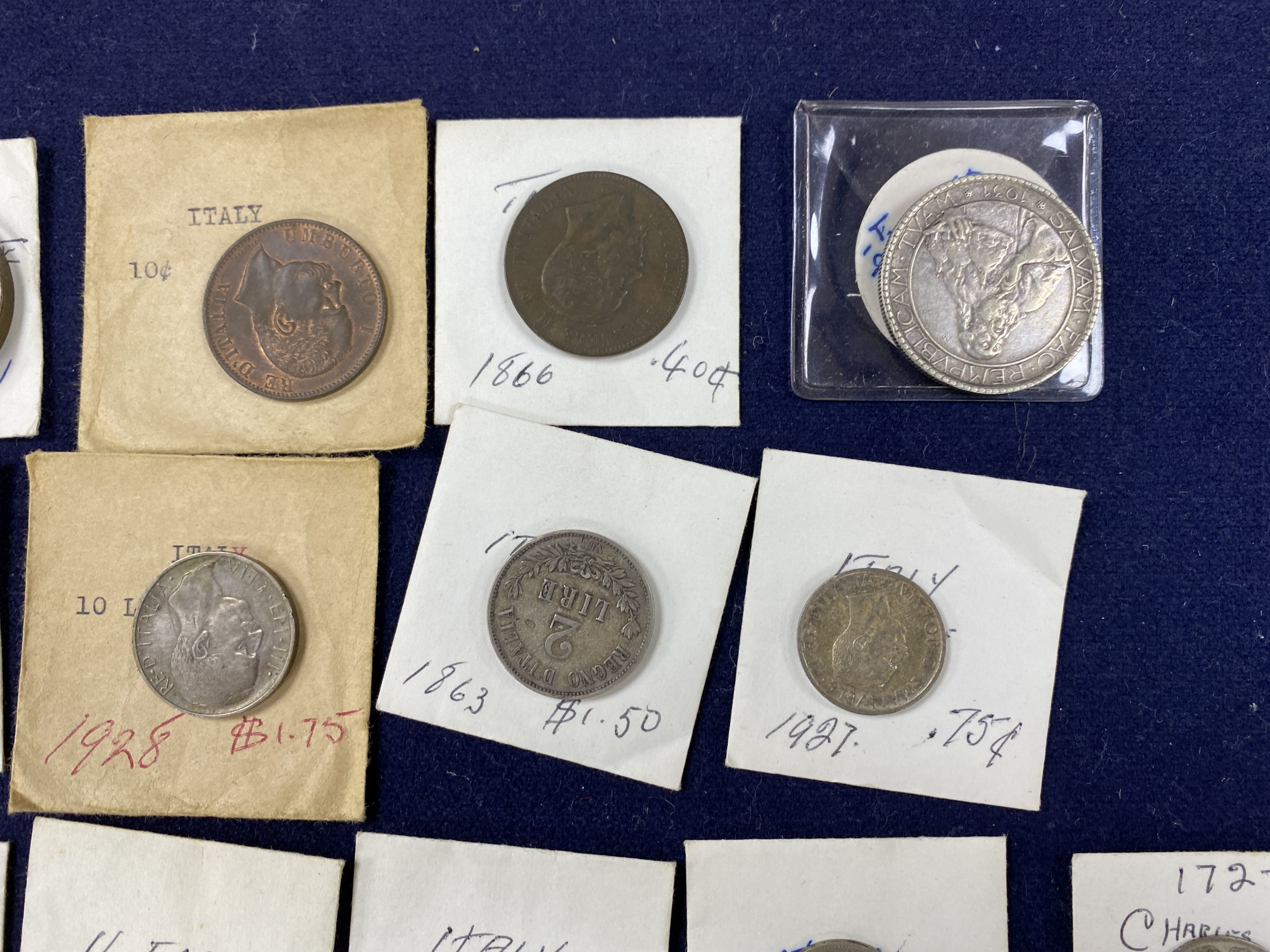 Italy, Germany & European coins, 18th-20th century, to include Malta, Order Of Xxx (30) Tari, KM# - Image 8 of 10
