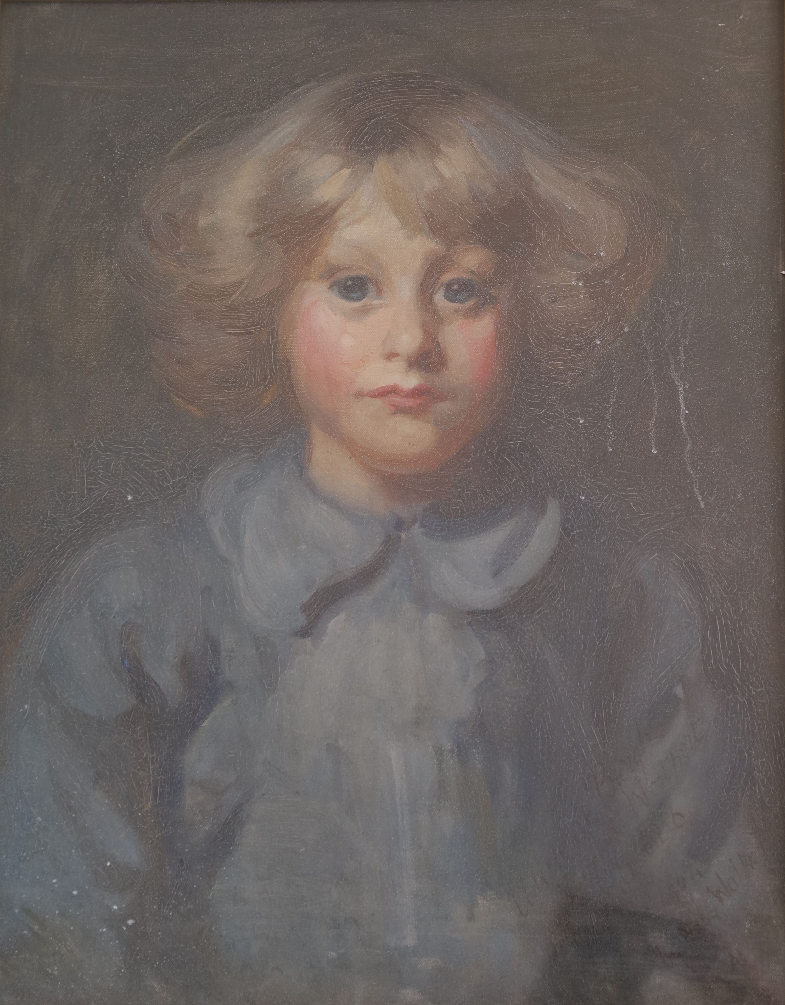 Mrs Walkeroil on canvasPortrait of Viscount Westport, when a boy aged 6inscribed and dated 'M… de - Image 4 of 5