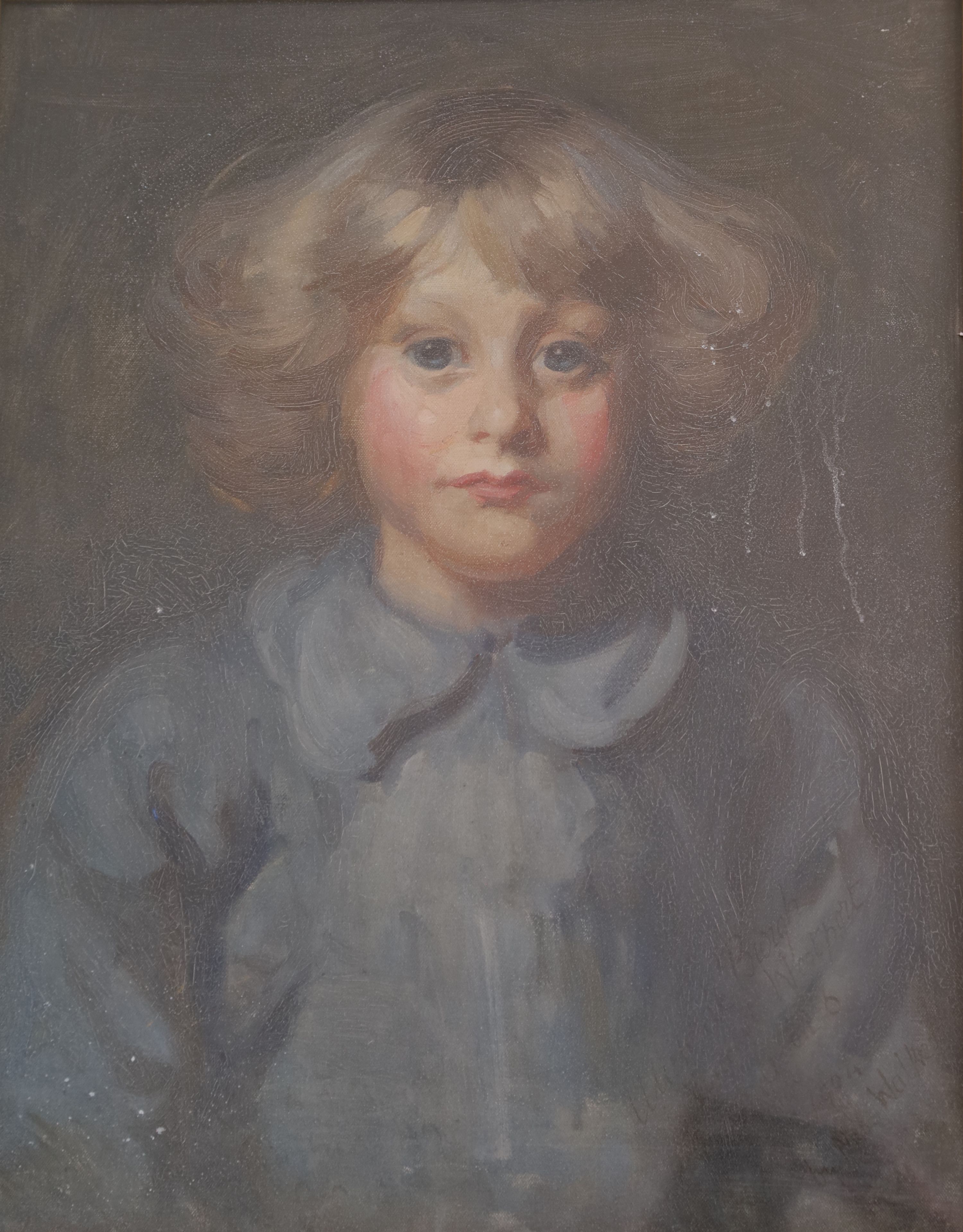 Mrs Walkeroil on canvasPortrait of Viscount Westport, when a boy aged 6inscribed and dated 'M… de - Image 2 of 5