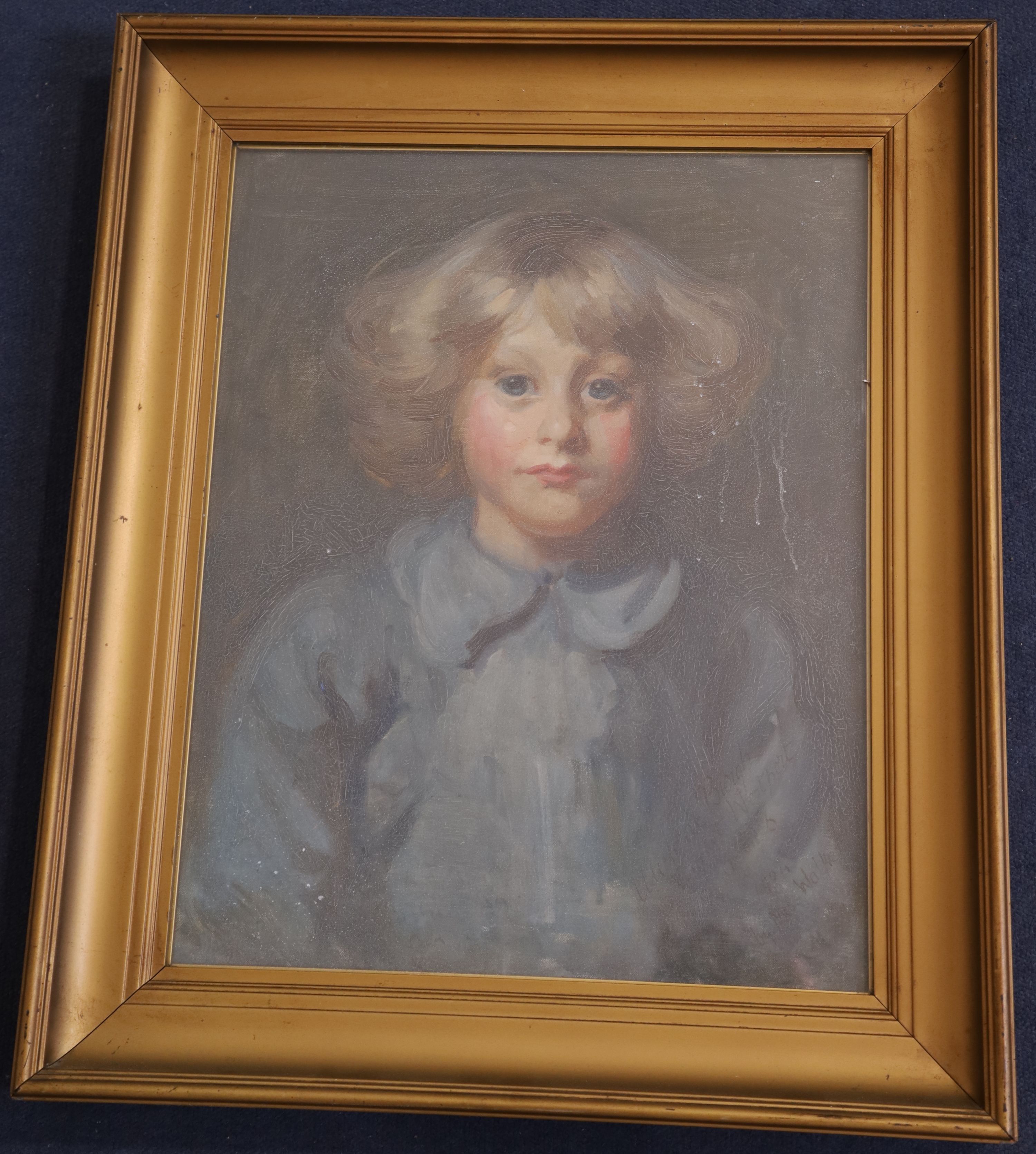 Mrs Walkeroil on canvasPortrait of Viscount Westport, when a boy aged 6inscribed and dated 'M… de