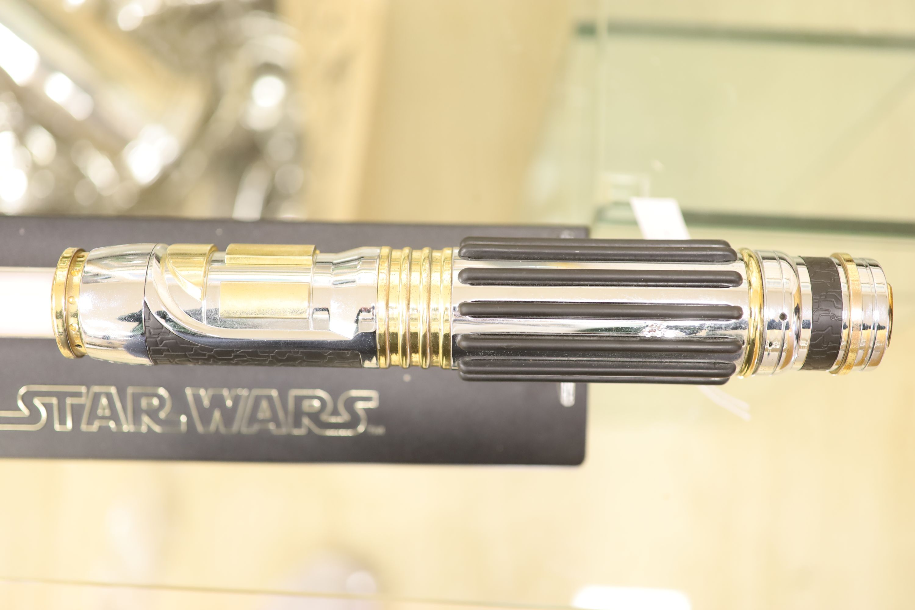 A 2005 Lucasfilm Ltd/Master replicas inc. Star Wars light saber on stand - Image 3 of 3