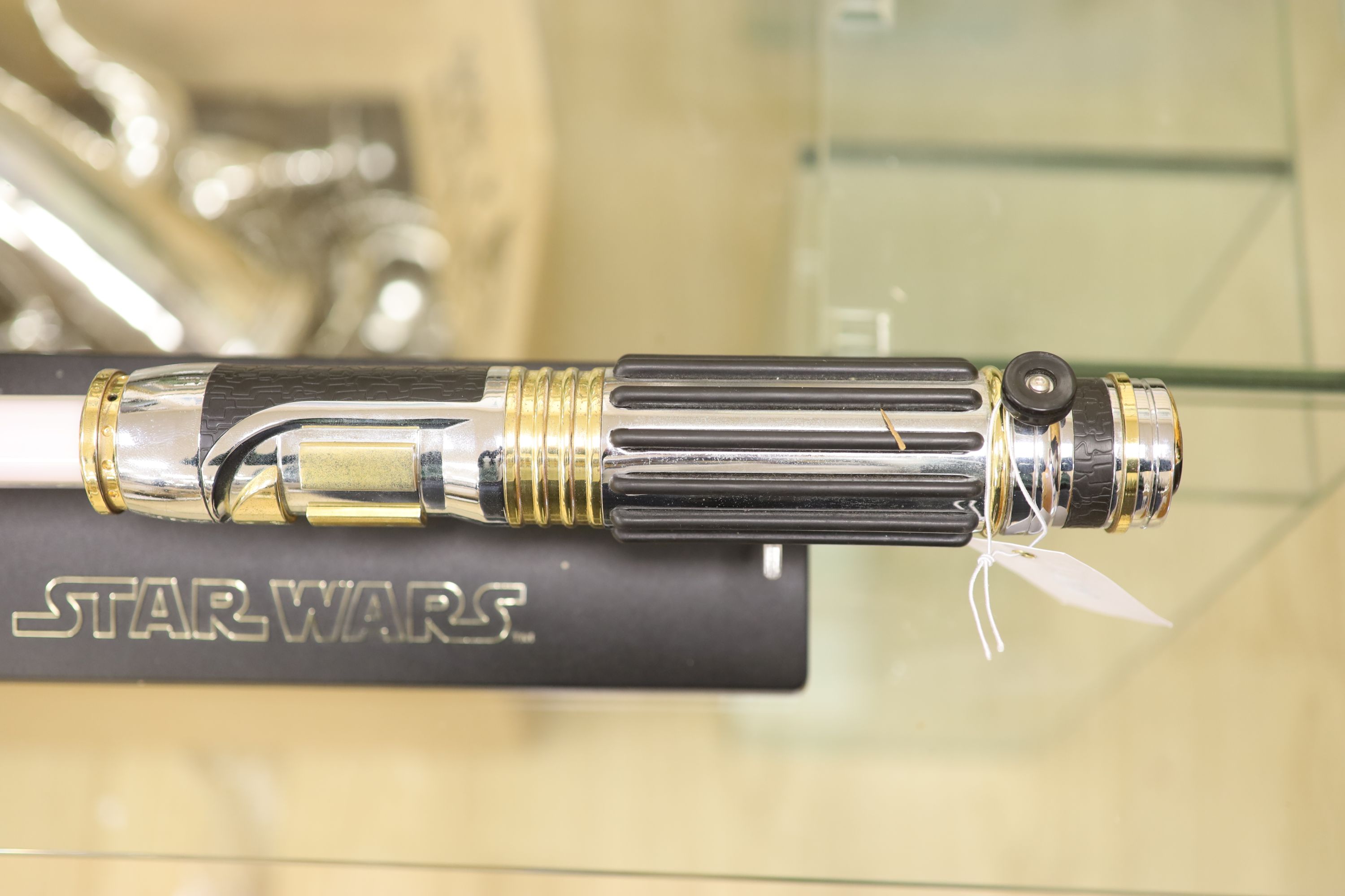 A 2005 Lucasfilm Ltd/Master replicas inc. Star Wars light saber on stand - Image 2 of 3