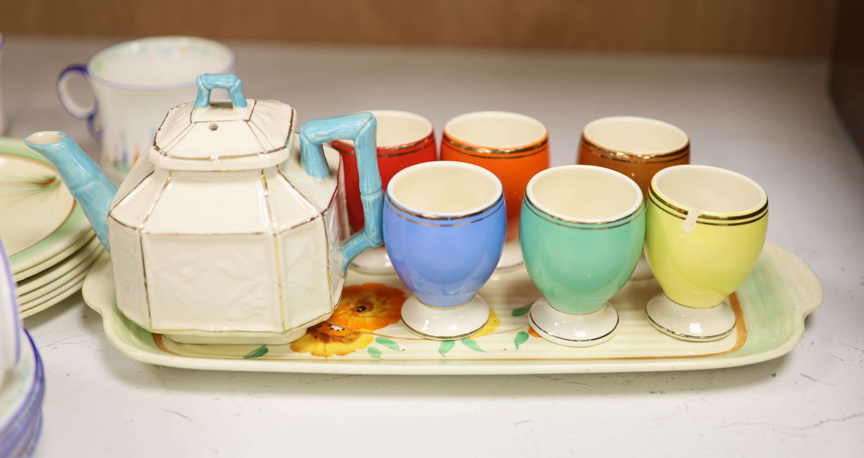 A quantity of ceramics to include Clarice Cliff and Beswick - Image 4 of 7
