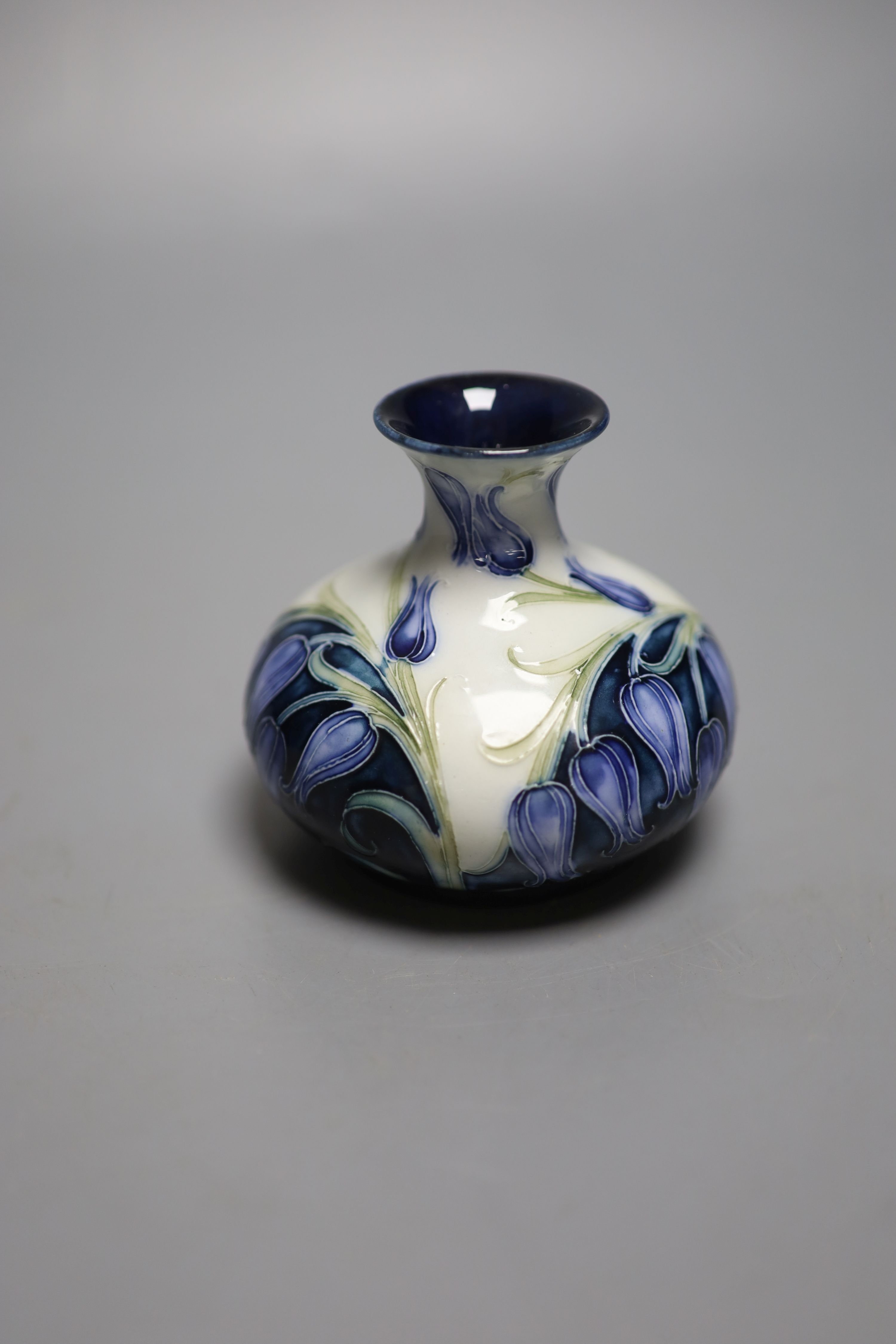 A Moorcroft for MacIntyre florian ware posy vase, some restoration - Image 2 of 4