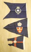 A group of 1950's Ensign flags