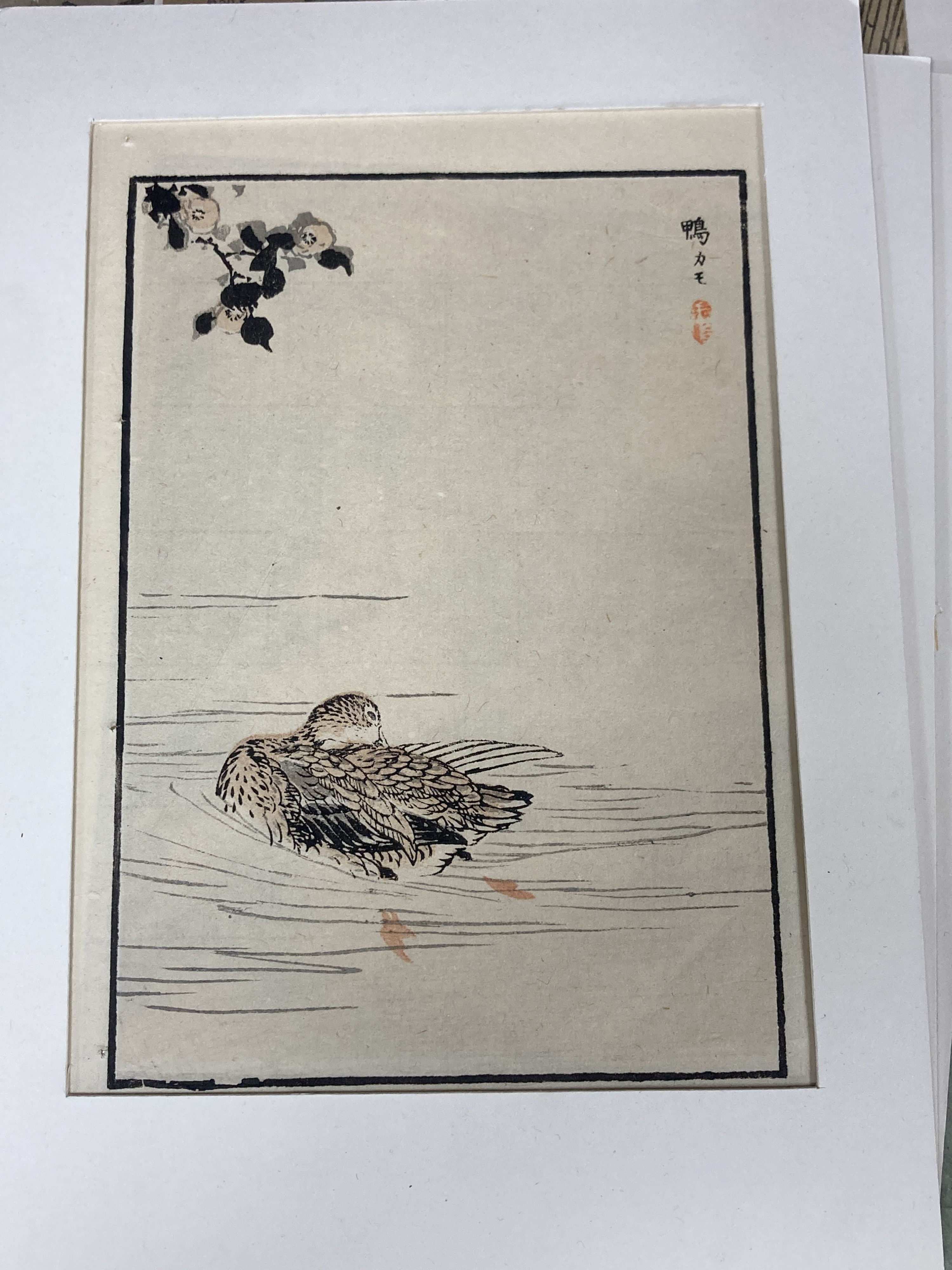 A group of assorted unframed Japanese woodblock prints, largest 36 x 23cm - Image 2 of 9