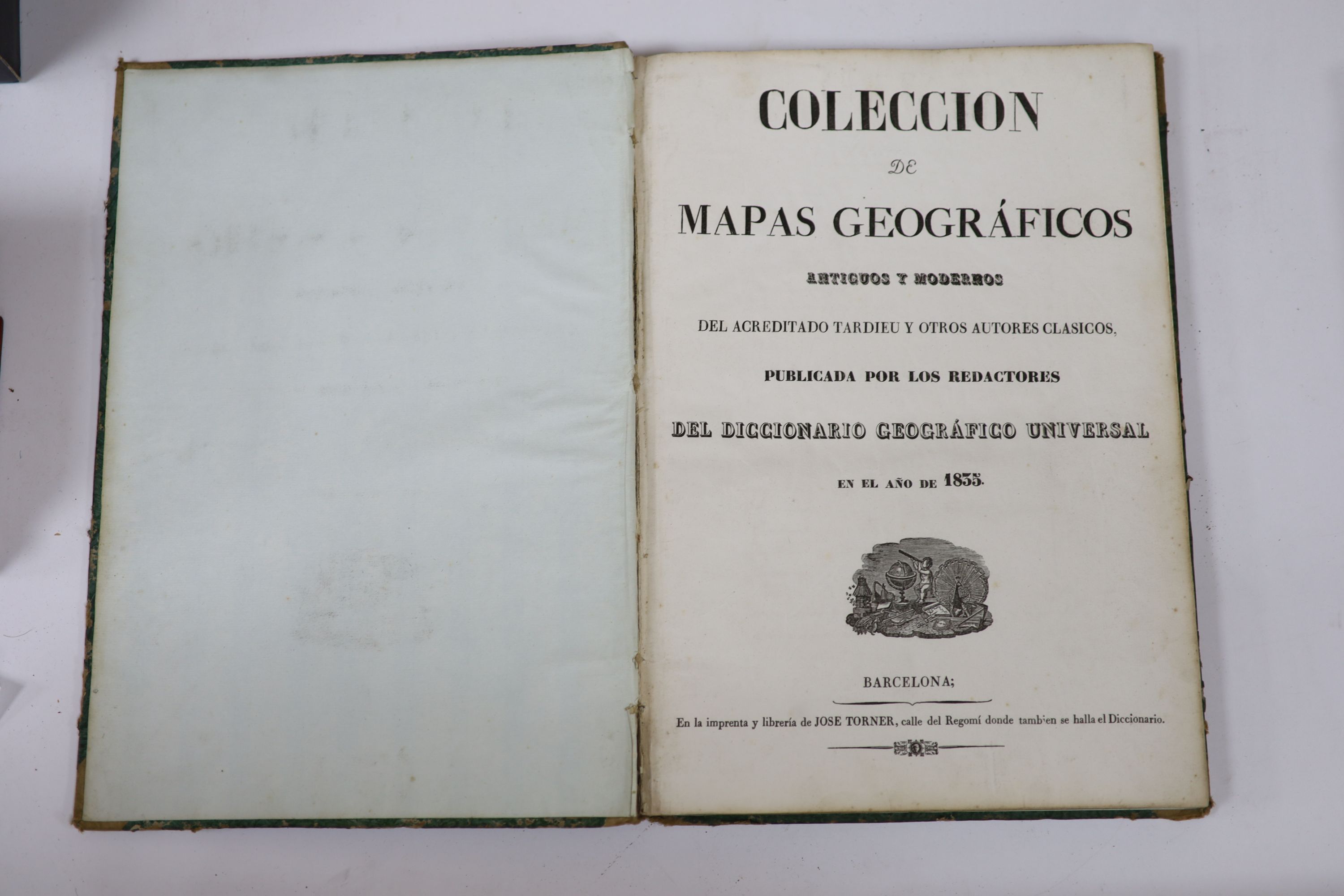 Torner (Jose) [Printer], Coleccion de Mapas Geograficos Antiguos y Modernos del Acreitado Tardieu