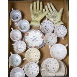 Fortune Telling Gypsy cups and saucers and other items