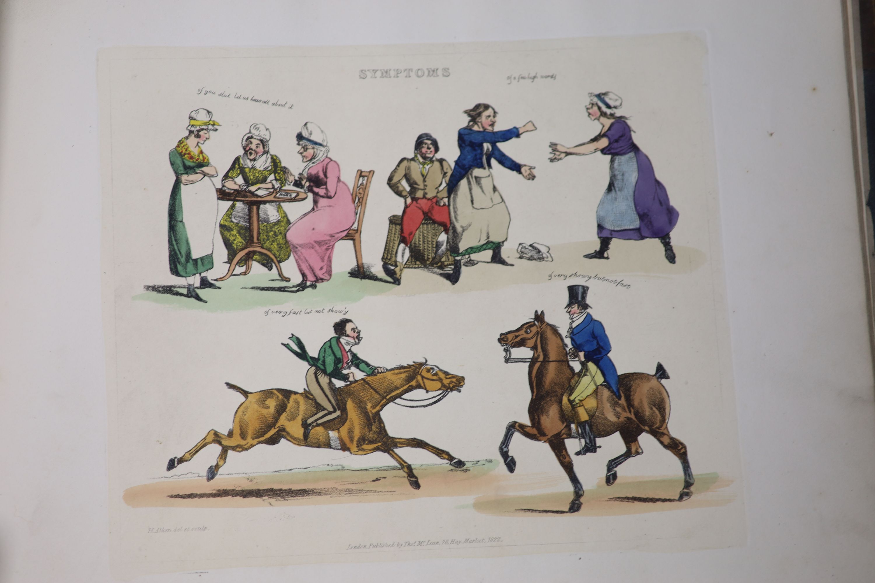 After Henry Alken, a book of aquatints 'Symptons' and a The Razzle Annual - Image 8 of 8