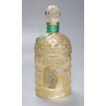 A Guerlain eau de Cologne Imperiale 1000ml bottle, label torn, height 25cm