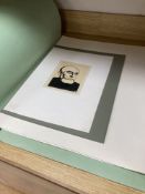 Four colour lithographs after Miro, Toulouse Lautrec, Chagall and Maurice Denis, a Felix Valotton