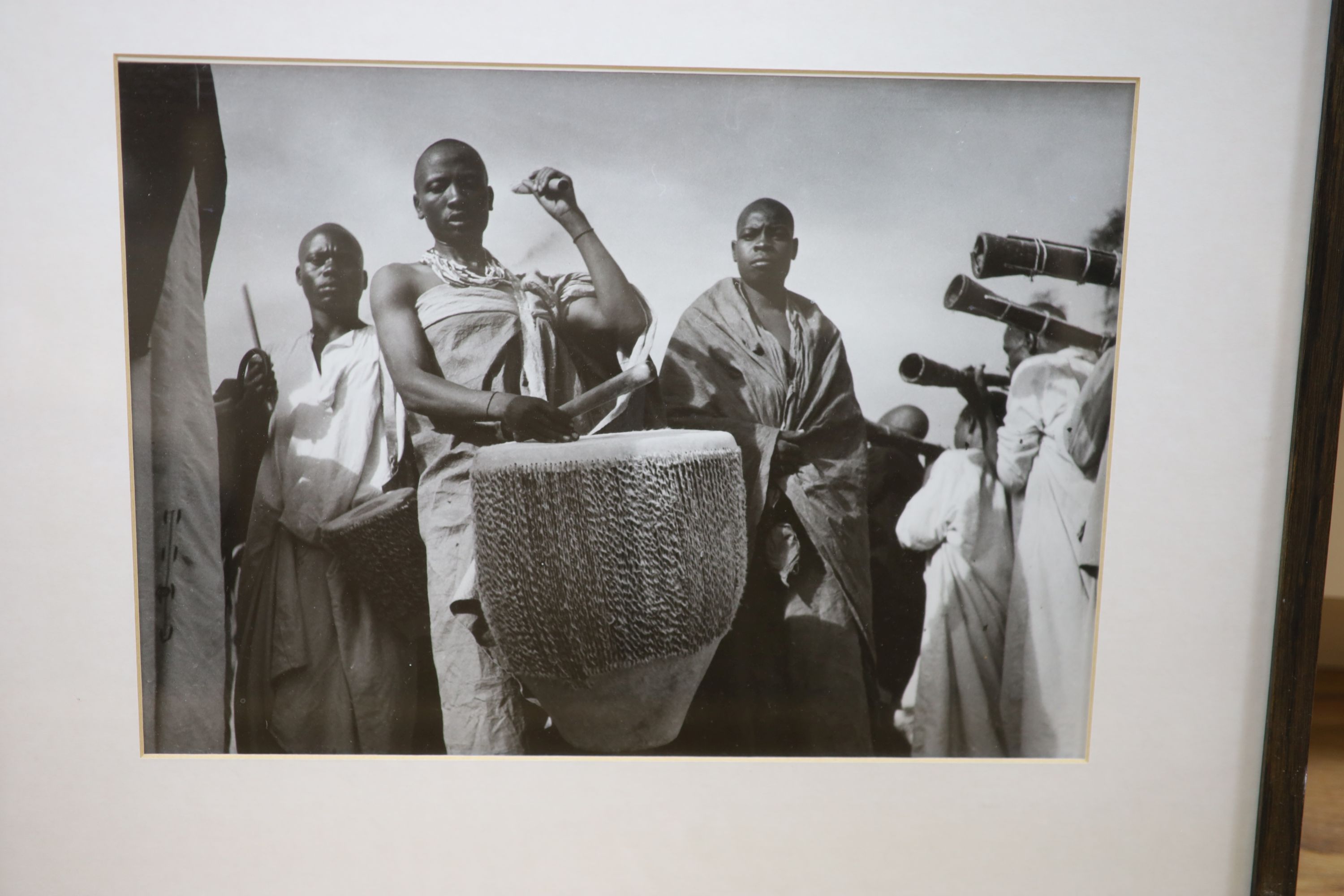 George Rodger, 4 contemporary photographs of Africans, largest 36 x 25cm - Image 2 of 5