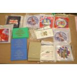 A collection of 45 UK brilliant uncirculated coin year sets, some duplicates and 2 HRH Prince of