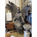 A composition and fabric theatrical figure "The Angel of Death" formerly modelled for Glyndebourne