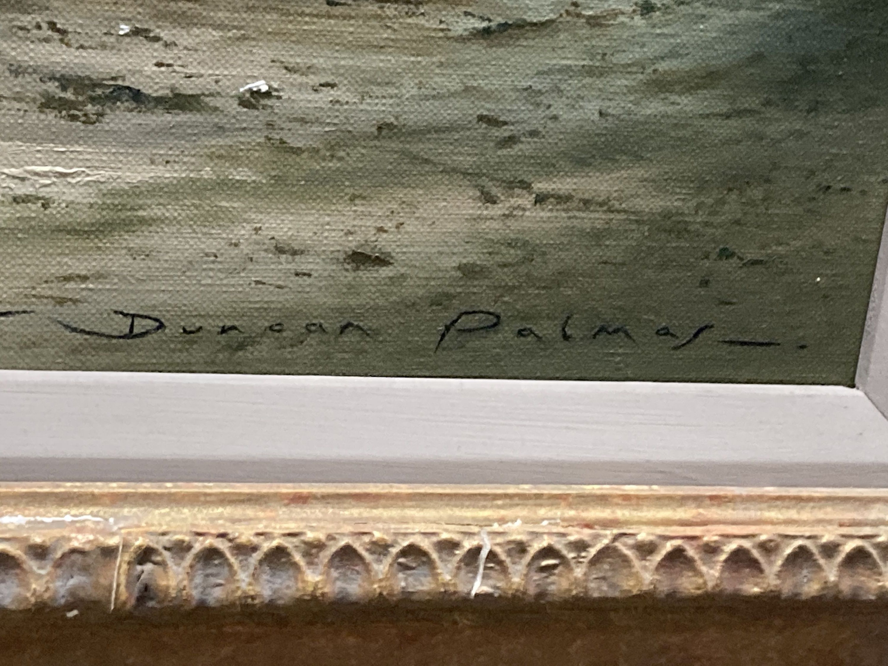 Duncan Palmas (b.1964), oil on canvas, 'Morning Mist, Polperro', signed, 39 x 75cm - Image 3 of 4