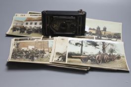 A group of WWI photos and a camera