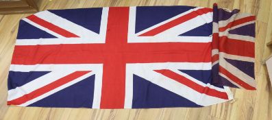 Two Union flags