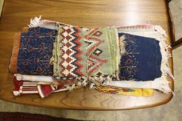 Six Middle Eastern textiles