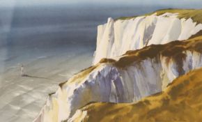 Dennis Rothwell Bailey (1933-), watercolour, Beachy Head, signed, 46 x 56cm.