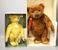 Louis Bean limited edition USA Steiff, box and certificate and Steiff Somersault bear, box and