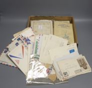 A collection of GB and World stamps, QV and later, comprising albums, sheets, on piece and loose,