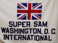 A Laurel Park horse blanket (as worn by 'Super Sam' in the Washington D.C. International Race