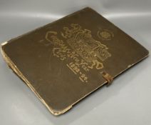 A scrap book album by Raphael Tuck & Sons Christmas and New Year cards 1893-94