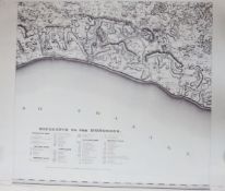 A collection of facsimile Sussex maps