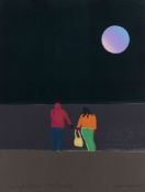 Tom Hammick (b.1963) Moonlight (3rd Sea Interlude), 2018 Edition variable reduction woodcut