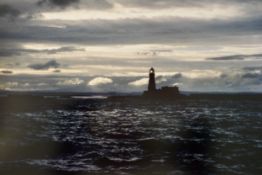 Tacita Dean (b.1965) Longstone Lighthouse, 1996, analogue photograph, 35 x 53 cm.