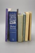 Bentley, G.E. – Blake Records, 2nd edition, plates, d/wrapper, thick 8vo. 2004; Essick, Robert