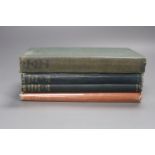 Milne, A.A – Winnie The Pooh, second edition, 8vo, cloth bound, (dj missing, inscribed, scuffs to