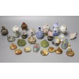 A collection of Chinese snuff bottles