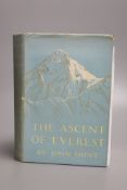 Hunt, John – The Accent Of Everest, first edition, hardback, 8vo, signed by George Band and Mike