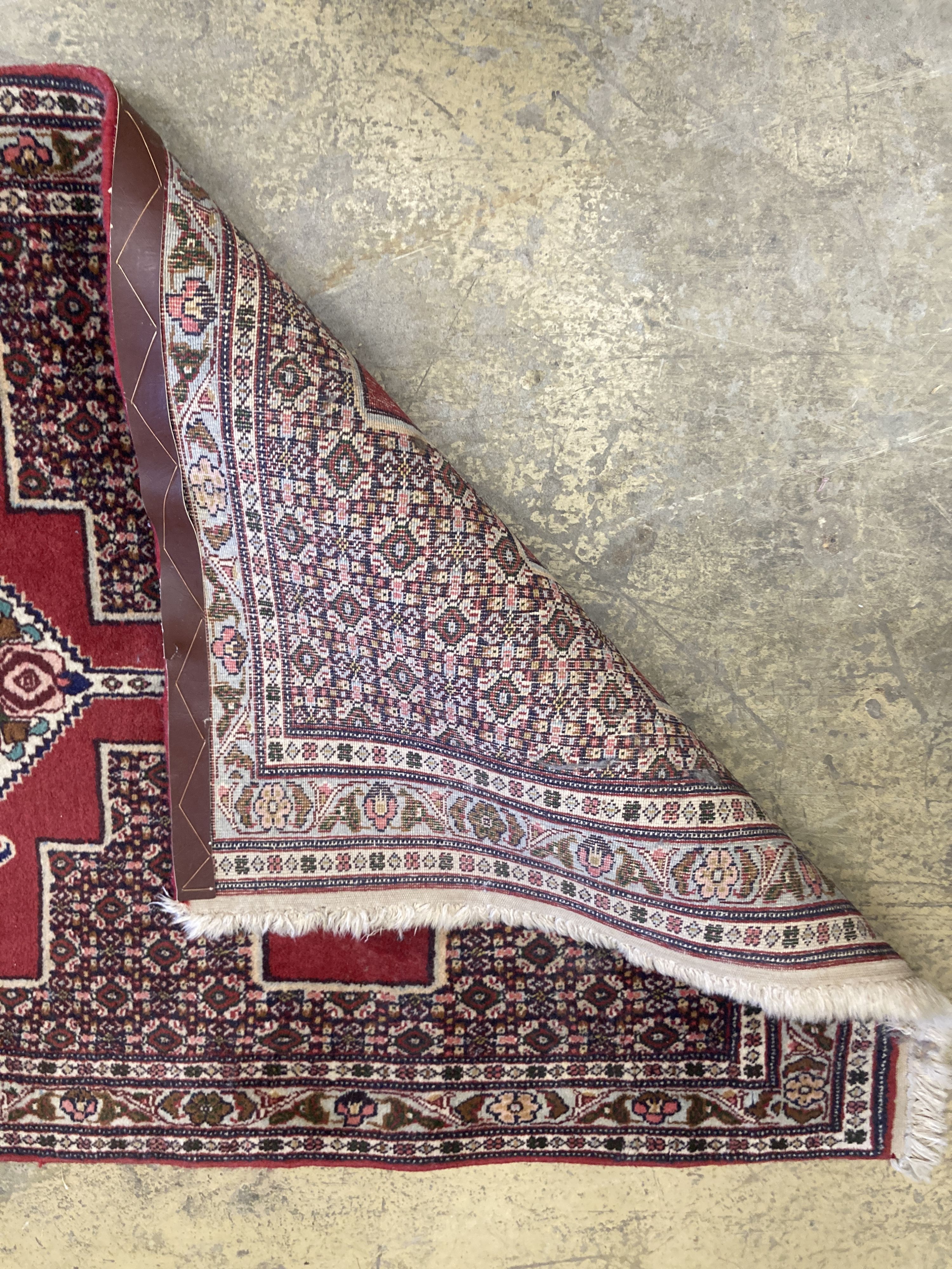 A North West Persian red ground runner, 380 x 94cm - Image 2 of 2