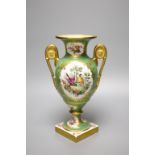 A 19th century Paris porcelain vase, height 27cm