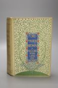 Hueffer, Ford M. Ford Madox Brown: a record of his life and work, 1st edition, plates and other