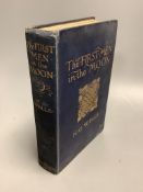 Wells, H.G. – The First Men in the Moon, 1st edition (another copy), 12 plates,half title,