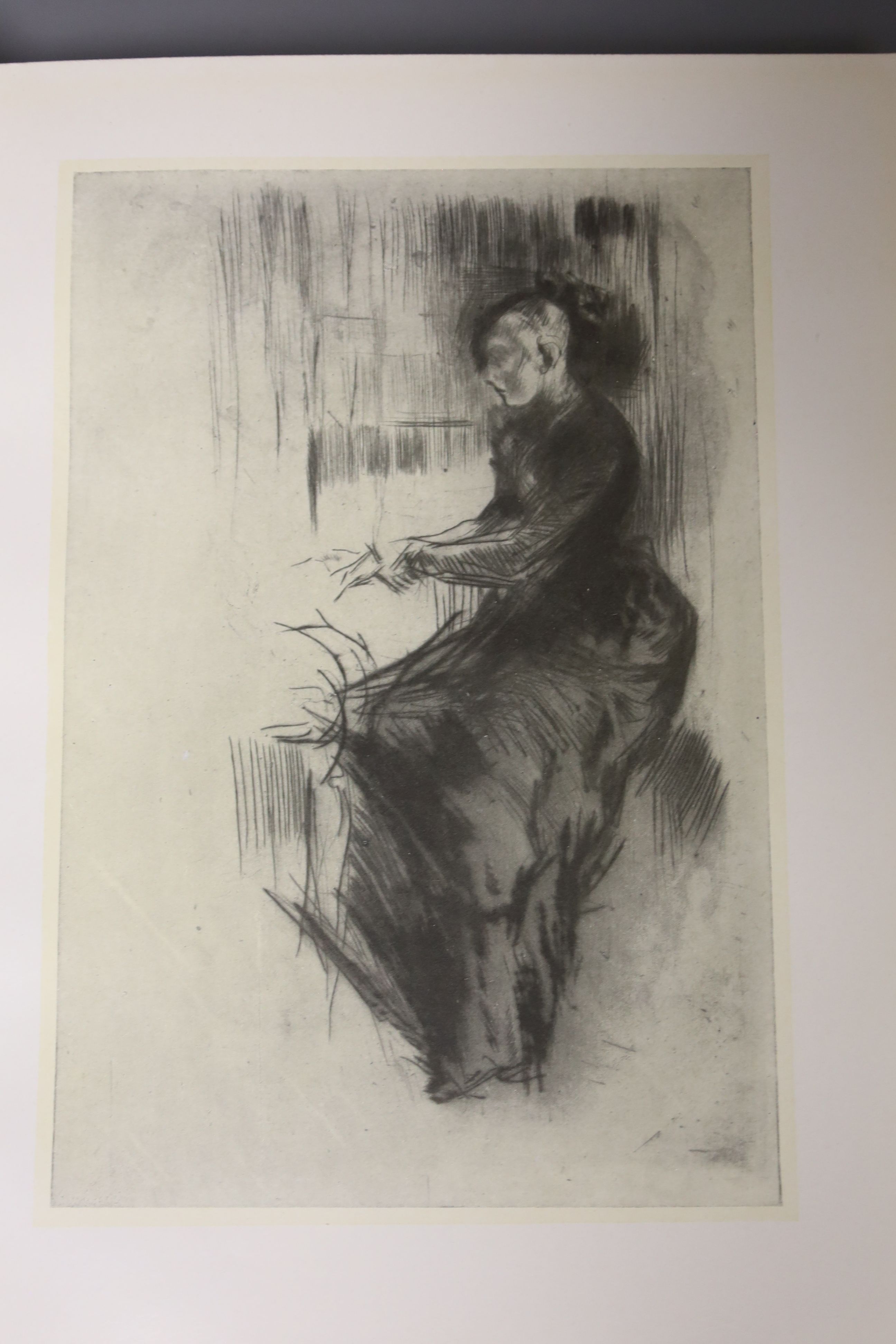 Menpes, Mortimer - Whistler As I Knew Him, limited edition,etched frontis and 125 other plates (some - Image 8 of 8