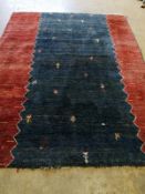 A Gabbeh carpet, 270 x 210cm