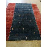 A Gabbeh carpet, 270 x 210cm