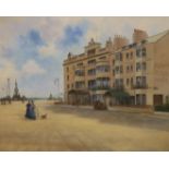After Clem Lambert, oil on canvas, The Royal York Hotel, Brighton, 50 x 60cm