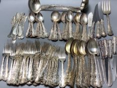 A matched part canteen of Canadian sterling cutlery, comprising one hundred and twenty items,