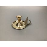 A George III small silver chamberstick, Samuel Roberts, George Cadman & Co, Sheffield, 1800,height