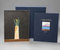 § Craigie Ronald John Aitchison (1926-2009)Still life with bird vasescreenprint in colours2004, on