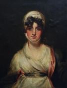 After Sir Thomas Lawrence (1769-1830)Mrs Siddons, as Mrs Haller in ‘The Stranger’Oil on canvas74 x