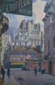 § Charles Maresco Pearce (1874-1964)Rue de l'Abbeeoil on boardSigned and dated ‘3689 x 58 cm.