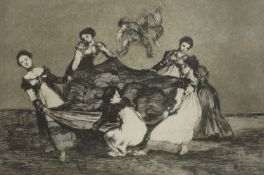 Francisco De Goya (Spanish, 1746-1828)Disparate feminino (Feminine Folly), from Los Proverbios,