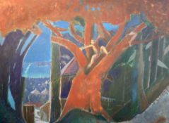 § Harold Mockford (1932-)'The Big Tree'oil on boardsigned and titled verso, and dated 5/8638 x